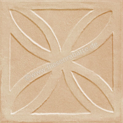  Ragno Amuri Biscotto 20x20 cm Wandfliese Struttura 3D Gelosia Matt Strukturiert Naturale RC7G | 509110