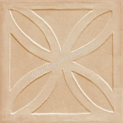  Ragno Amuri Biscotto 20x20 cm Wandfliese Struttura 3D Gelosia Matt Strukturiert Naturale RC7G | 509113