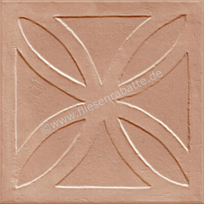  Ragno Amuri Cotto 20x20 cm Wandfliese Struttura 3D Gelosia Matt Strukturiert Naturale RC7H | 509146