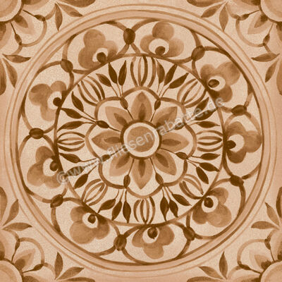  Ragno Amuri Biscotto 20x20 cm Dekor Pizzo Matt Eben Naturale RC7S | 509233