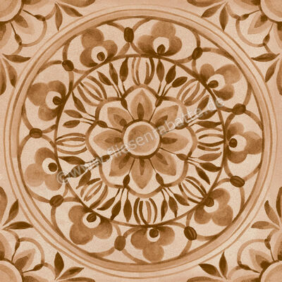  Ragno Amuri Biscotto 20x20 cm Dekor Pizzo Matt Eben Naturale RC7S | 509236