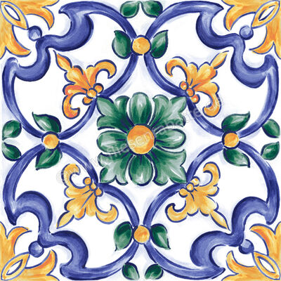  Ragno Amuri Maiolica Tappeto 3 20x20 cm Dekor Glänzend Eben Naturale RC8J | 509419