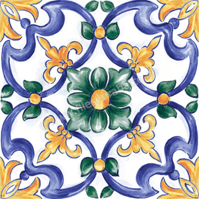  Ragno Amuri Maiolica Tappeto 3 20x20 cm Dekor Glänzend Eben Naturale RC8J | 509422