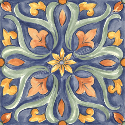 Ragno Amuri Maiolica Tappeto 4 20x20 cm Dekor Glänzend Eben Naturale RC8K | 509425