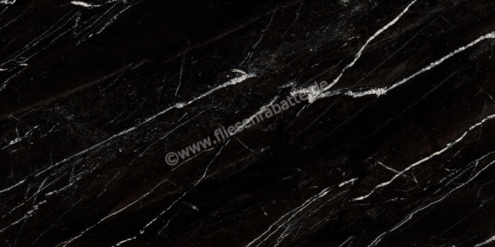  Ragno Incanto Sky Black 60x120 cm Bodenfliese / Wandfliese Glänzend Eben Glossy R8SC | 514375
