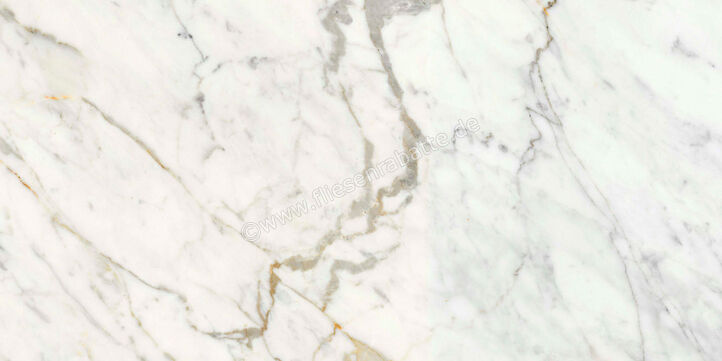  Ragno Incanto Calacatta Michelangelo 60x120 cm Bodenfliese / Wandfliese Glänzend Eben Glossy R8RW | 514528