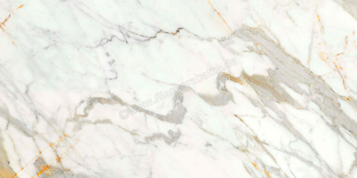  Ragno Incanto Calacatta Michelangelo 60x120 cm Bodenfliese / Wandfliese Glänzend Eben Glossy R8RW | 514531