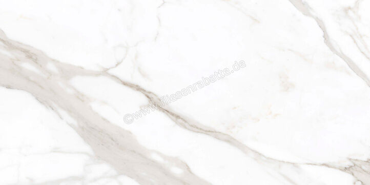  Ragno Incanto Calacatta Nobile 60x120 cm Bodenfliese / Wandfliese Glänzend Eben Glossy R8RV | 514540