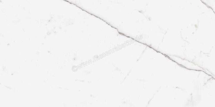  Ragno Incanto Statuario Venato 60x120 cm Bodenfliese / Wandfliese Glänzend Eben Glossy R8RU | 514579