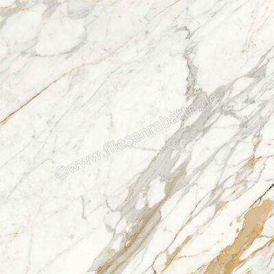  Ragno Incanto Calacatta Michelangelo 120x120 cm Bodenfliese / Wandfliese Glänzend Eben Glossy R8NS | 515032