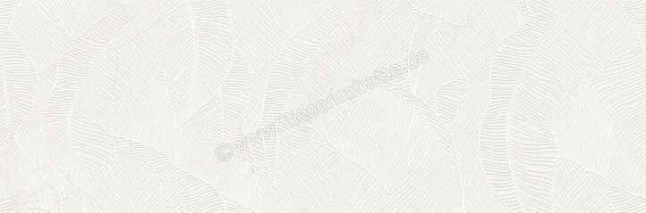  Ragno Richmond Ivory 33x100 cm Wandfliese Decoro Panta Ivory Touch Matt Eben Naturale RACY | 515464