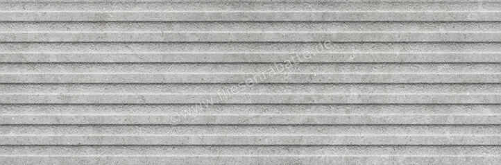 Ragno Richmond Silver 33x100 cm Wandfliese Struttura 3D Temple Matt Strukturiert Naturale RADC | 515476