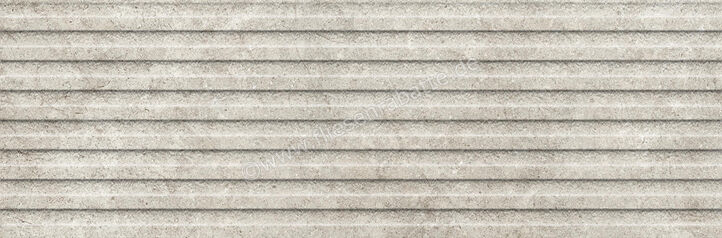  Ragno Richmond Taupe 33x100 cm Wandfliese Struttura 3D Temple Matt Strukturiert Naturale RADE | 515503