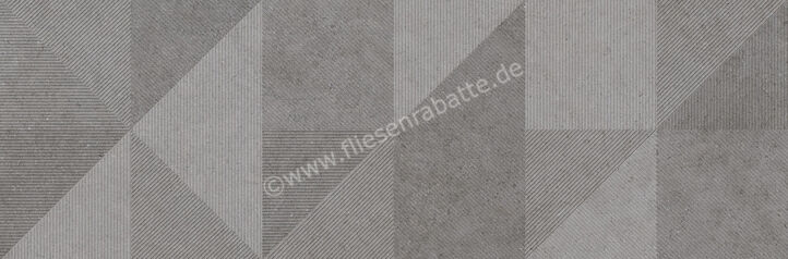  Ragno Richmond Silver 33x100 cm Wandfliese Decoro Geo Silver Touch Matt Eben Naturale RADG | 515515