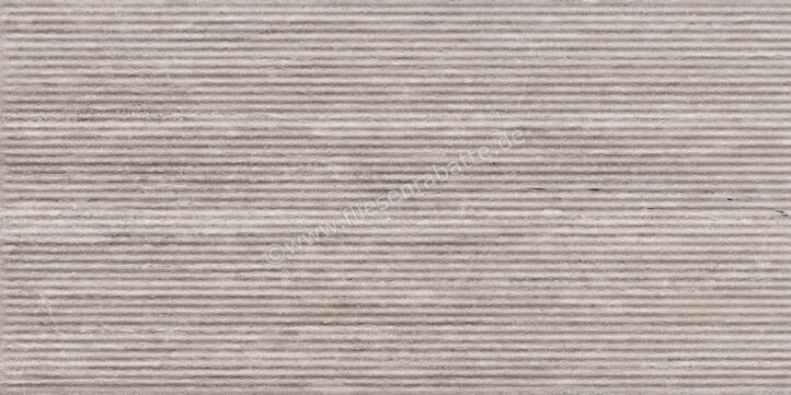  Ragno Realstone_Travertino Vein Titanio 60x120 cm Wandfliese Struttura 3D Canneto Vein Matt Strukturiert Naturale RCC1 | 517405