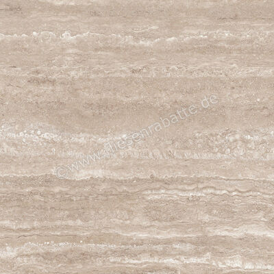  Ragno Realstone_Travertino Vein Noce 60x60 cm Bodenfliese / Wandfliese Matt Eben Naturale RCCC | 517537