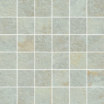  Ragno Stoneway_Ardesia Bianco 30x30 cm Mosaik 5x5 Matt Strukturiert Naturale R5VT | 518869