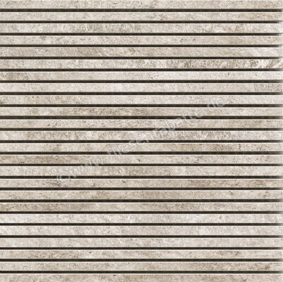  Ragno Stoneway_Barge Antica Bianco 30x30 cm Mosaik Matt Strukturiert Naturale R3QC | 518932