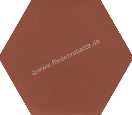  Ragno Stratford Red 18.2x21 cm Bodenfliese / Wandfliese Esagona Matt Eben Naturale R8YH | 520306