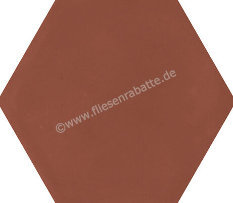  Ragno Stratford Red 18.2x21 cm Bodenfliese / Wandfliese Esagona Matt Eben Naturale R8YH | 520309
