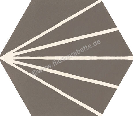  Ragno Stratford Dark Grey 18.2x21 cm Bodenfliese / Wandfliese Decoro Tratto Matt Eben Naturale R8YR | 520447