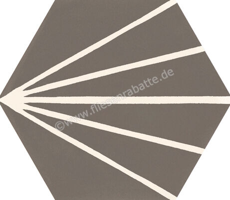  Ragno Stratford Dark Grey 18.2x21 cm Bodenfliese / Wandfliese Decoro Tratto Matt Eben Naturale R8YR | 520450