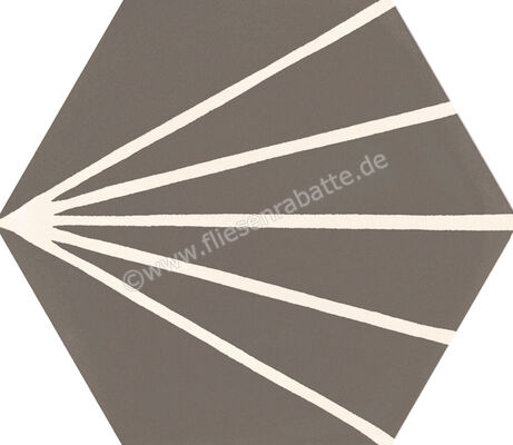  Ragno Stratford Dark Grey 18.2x21 cm Bodenfliese / Wandfliese Decoro Tratto Matt Eben Naturale R8YR | 520456