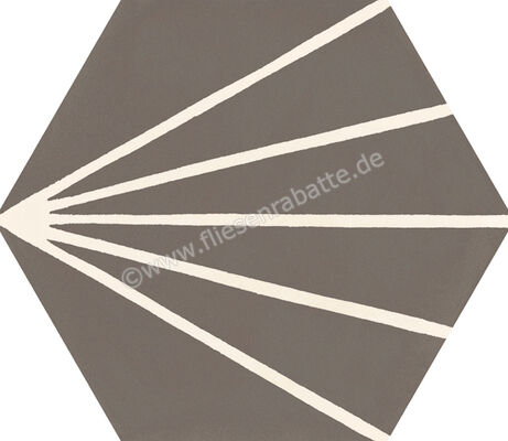  Ragno Stratford Dark Grey 18.2x21 cm Bodenfliese / Wandfliese Decoro Tratto Matt Eben Naturale R8YR | 520459
