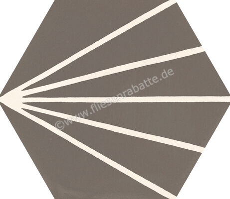  Ragno Stratford Dark Grey 18.2x21 cm Bodenfliese / Wandfliese Decoro Tratto Matt Eben Naturale R8YR | 520462