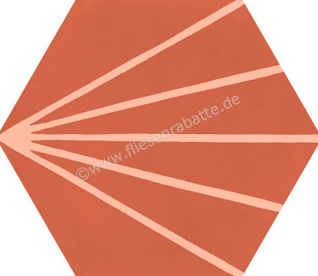  Ragno Stratford Red 18.2x21 cm Bodenfliese / Wandfliese Decoro Tratto Matt Eben Naturale R8YS | 520480