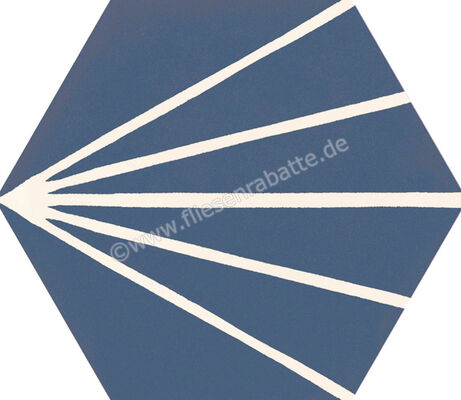  Ragno Stratford Blue 18.2x21 cm Bodenfliese / Wandfliese Decoro Tratto Matt Eben Naturale R8YU | 520513