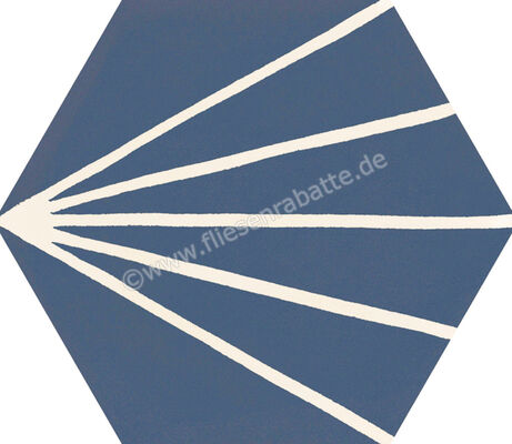  Ragno Stratford Blue 18.2x21 cm Bodenfliese / Wandfliese Decoro Tratto Matt Eben Naturale R8YU | 520516