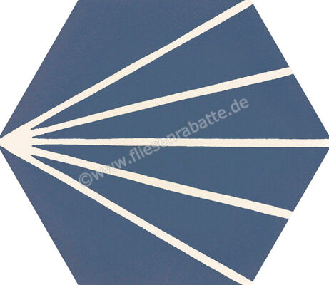  Ragno Stratford Blue 18.2x21 cm Bodenfliese / Wandfliese Decoro Tratto Matt Eben Naturale R8YU | 520522