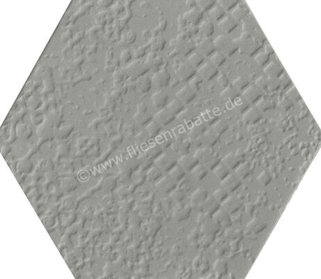  Ragno Stratford Grey 18.2x21 cm Wandfliese Struttura Crochet 3D Matt Eben Naturale R91Z | 520540