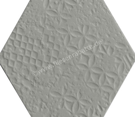  Ragno Stratford Grey 18.2x21 cm Wandfliese Struttura Crochet 3D Matt Eben Naturale R91Z | 520546