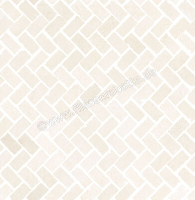 Ragno Stratford White 30x30 cm Mosaik Matt Eben Naturale R93A | 520666