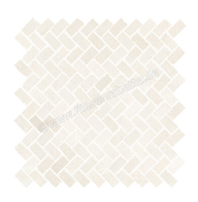  Ragno Stratford White 30x30 cm Mosaik Matt Eben Naturale R93A | 520942