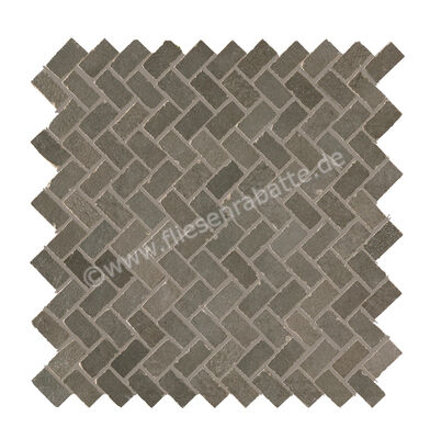 Ragno Stratford Dark Grey 30x30 cm Mosaik Matt Eben Naturale R93D | 520954