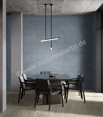  Ragno Stratford Wall Blue 40x120 cm Wandfliese Struttura 3D Resina Matt Strukturiert Naturale RCGZ | 521065