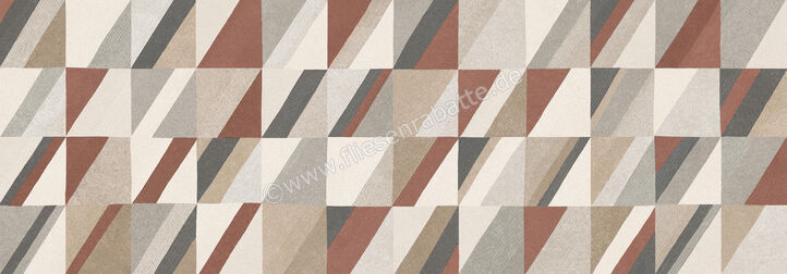  Ragno Stratford Wall Mehrfarbig 40x120 cm Wandfliese Decoro Icon Caldo Touch Matt Eben Naturale RCPE | 521083
