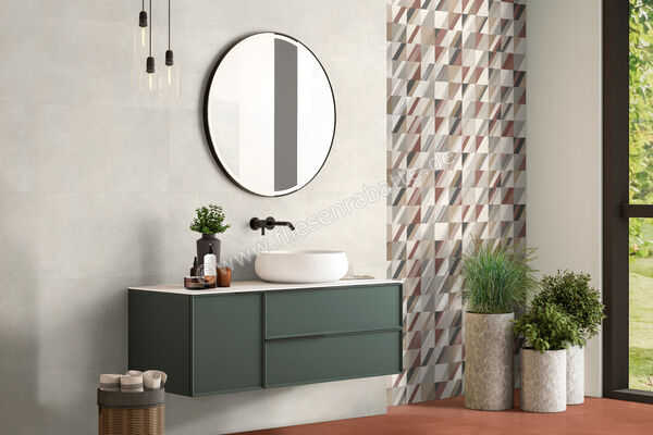  Ragno Stratford Wall Mehrfarbig 40x120 cm Wandfliese Decoro Icon Caldo Touch Matt Eben Naturale RCPE | 521086