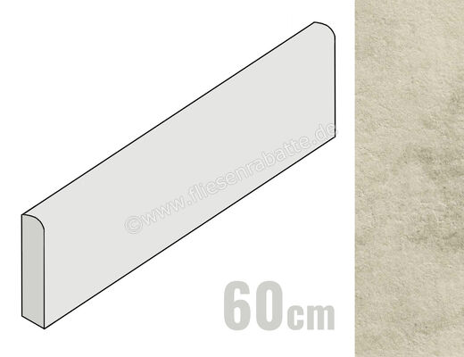  Ragno Stoneway_Ardesia Beige 7x60 cm Sockel Strutturato Matt Strukturiert Naturale R5VH | 521194