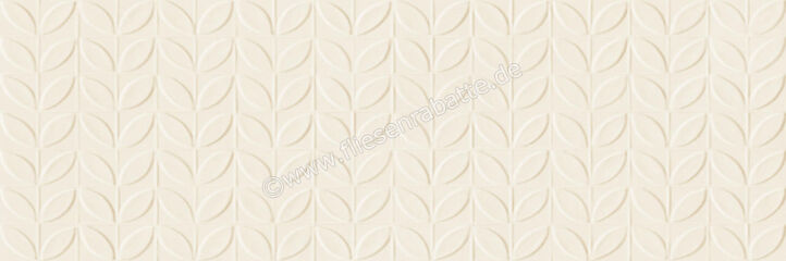  Ragno Vida Beige 30x90 cm Wandfliese Struttura Foglia 3D Matt Strukturiert Naturale RA6L | 521620