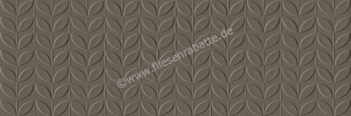 Ragno Vida Fango 30x90 cm Wandfliese Struttura Foglia 3D Matt Strukturiert Naturale RA6Q | 521632