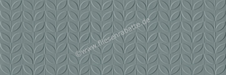  Ragno Vida Azzurro 30x90 cm Wandfliese Struttura Foglia 3D Matt Strukturiert Naturale RA6R | 521635