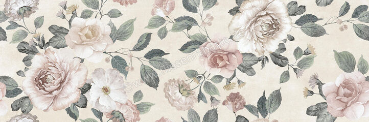  Ragno Vida Caldo 30x90 cm Wandfliese Decoro Romantica Touch Matt Eben Naturale RA6T | 521641