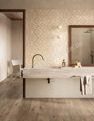  Ragno Lucida Caldo 30x90 cm Wandfliese Decoro Motif Caldo Glänzend Eben Naturale RCS0 | 521755