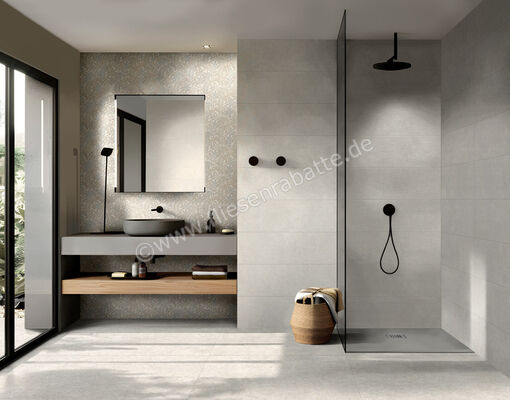  Ragno Tiempo Wall Grigio 30x90 cm Wandfliese Matt Eben Naturale RCRR | 522208