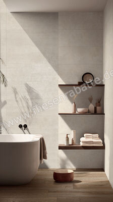  Ragno Tiempo Wall Grigio 30x90 cm Wandfliese Struttura 3D Saw Matt Strukturiert Naturale RCRV | 522223
