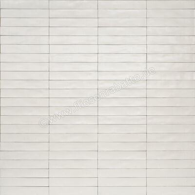  Ragno Wish White 5.3x30 cm Wandfliese Matt Strukturiert Semimatt RCGA | 523393